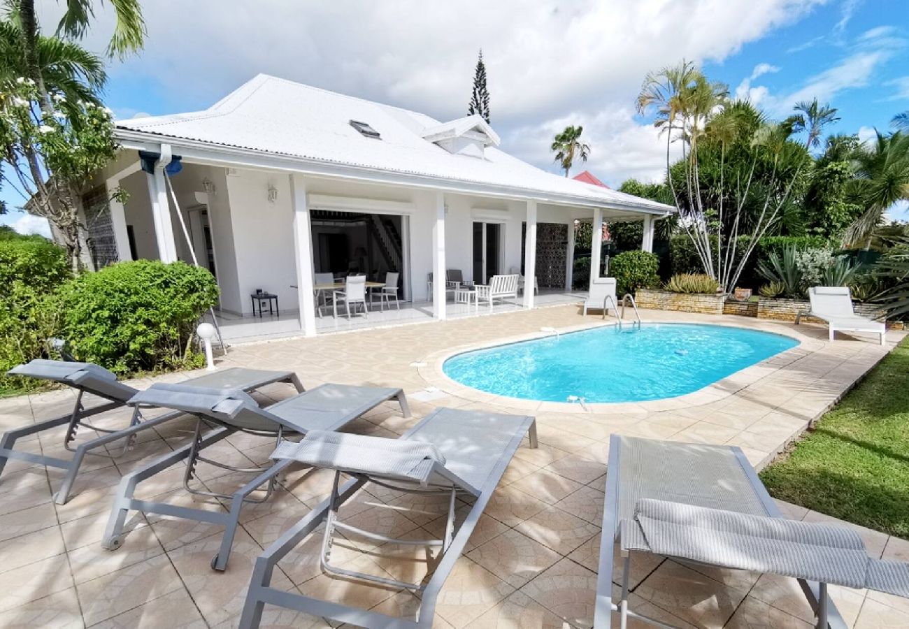 Villa à Sainte-Anne - Villa Sainte anne Ref G169A 5ch vue piscine plage