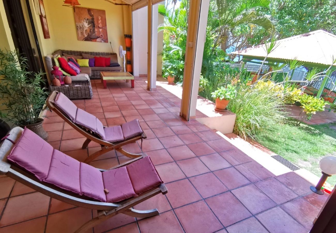 Villa à Le Diamant - Villa au Diamant Ref M133 5 ch jardin face mer