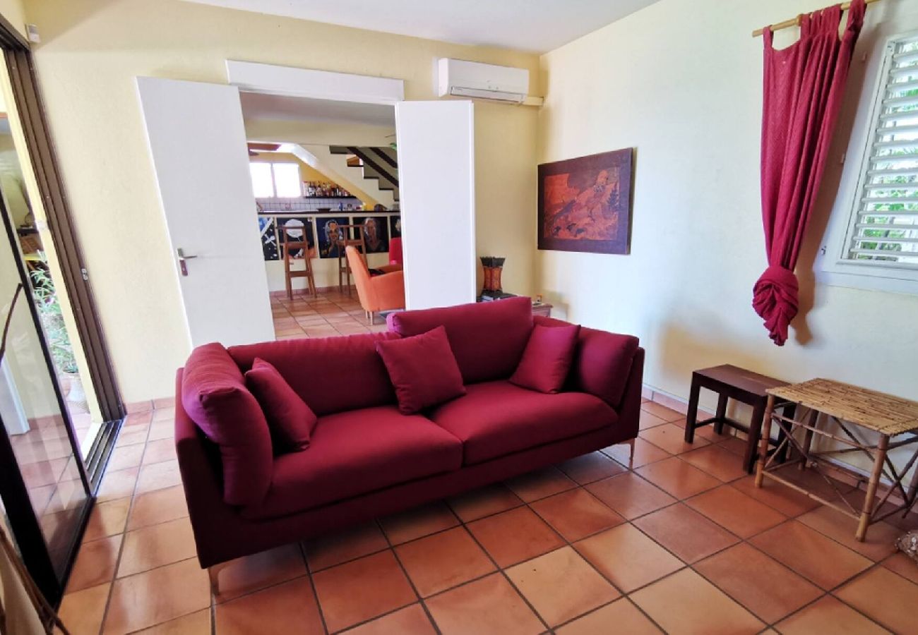 Villa à Le Diamant - Villa au Diamant Ref M133 5 ch jardin face mer