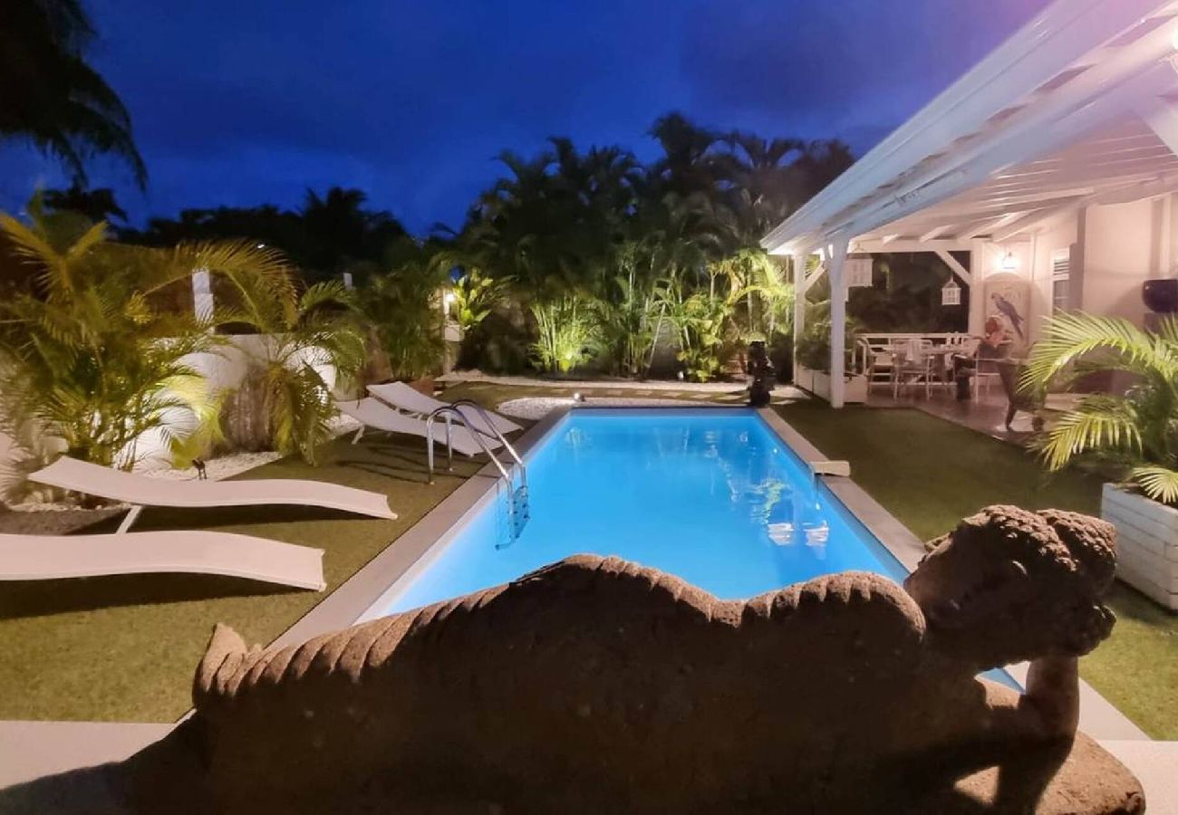 Villa à Saint-François - Villa à Saint François G041B - 3 chambres piscine