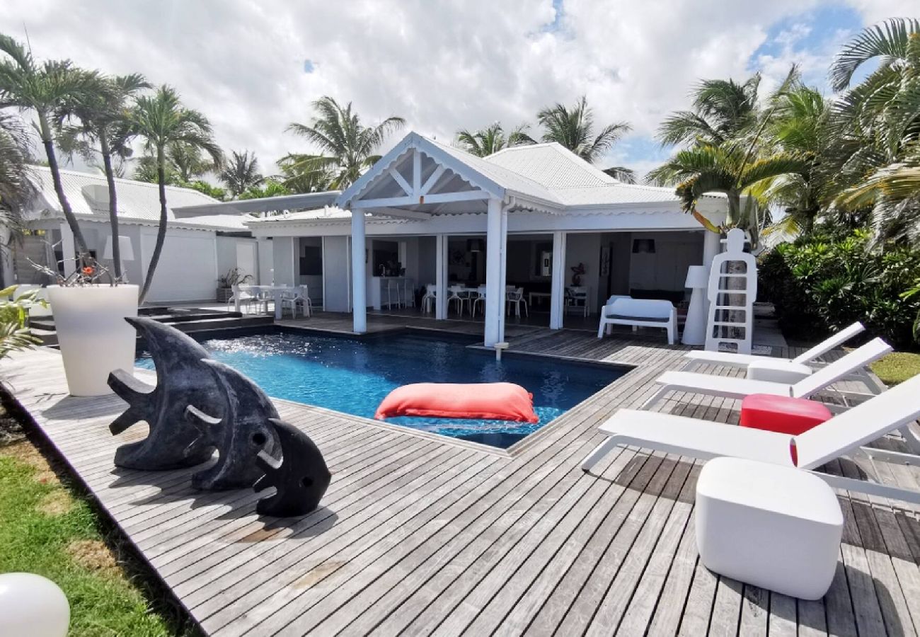 Villa à Saint-François - Villa Saint François Ref G192 4 ch piscine vue mer