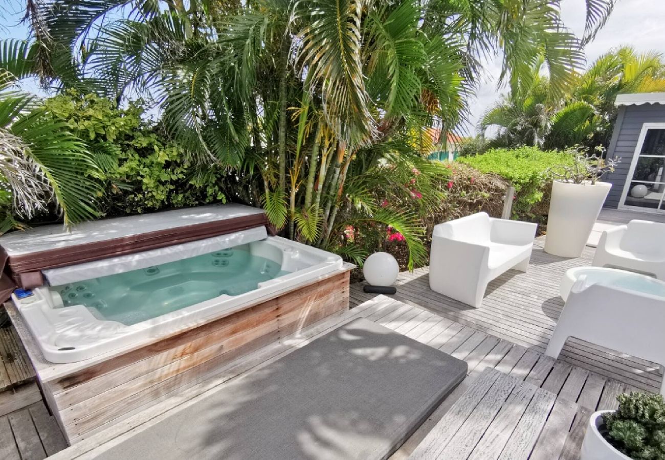 Villa à Saint-François - Villa Saint François Ref G192 4 ch piscine vue mer