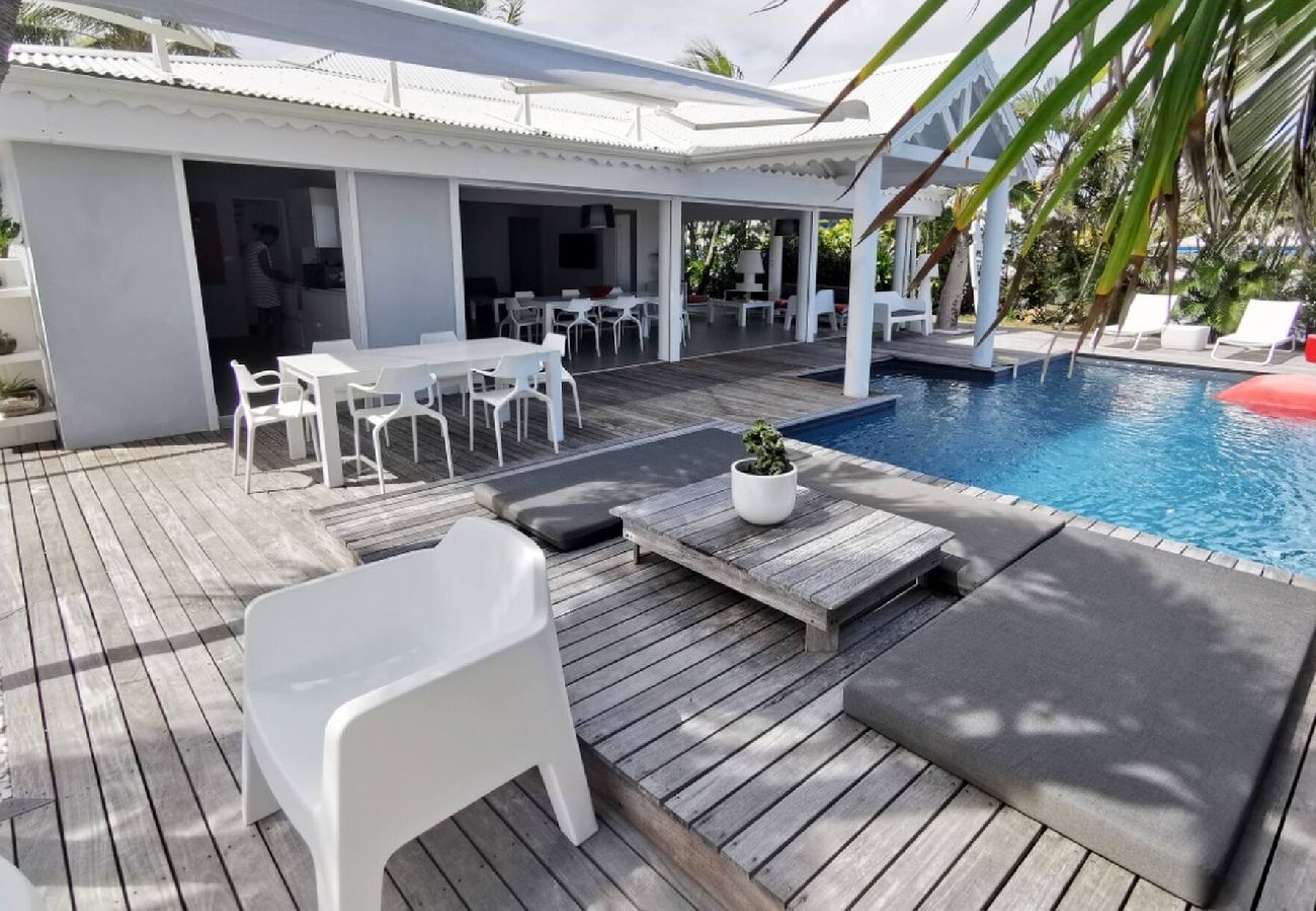 Villa à Saint-François - Villa Saint François Ref G192 4 ch piscine vue mer