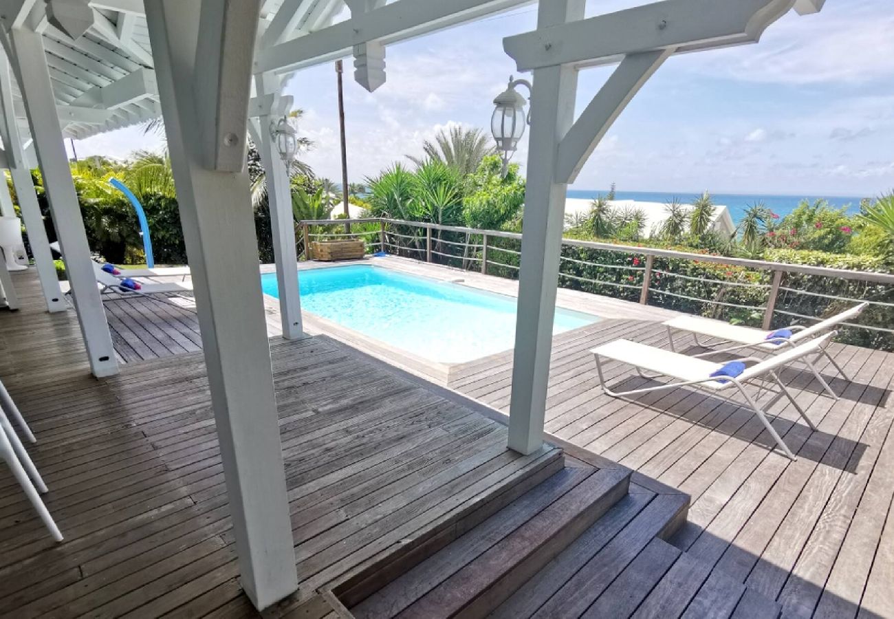 Villa à Sainte-Anne - Villa à Sainte Anne Ref G154A 3 ch piscine vue mer