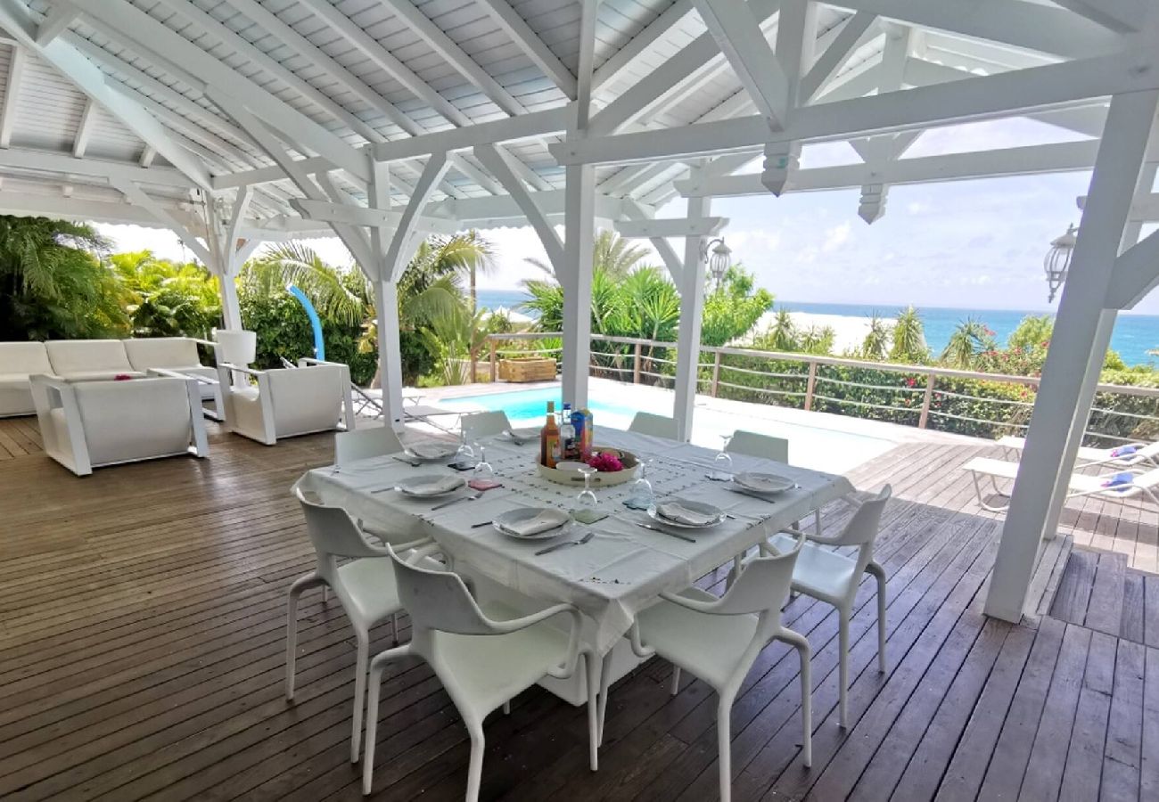 Villa à Sainte-Anne - Villa à Sainte Anne Ref G154A 3 ch piscine vue mer