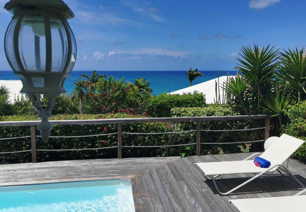 Villa à Sainte-Anne - Villa à Sainte Anne Ref G154A 3 ch piscine vue mer
