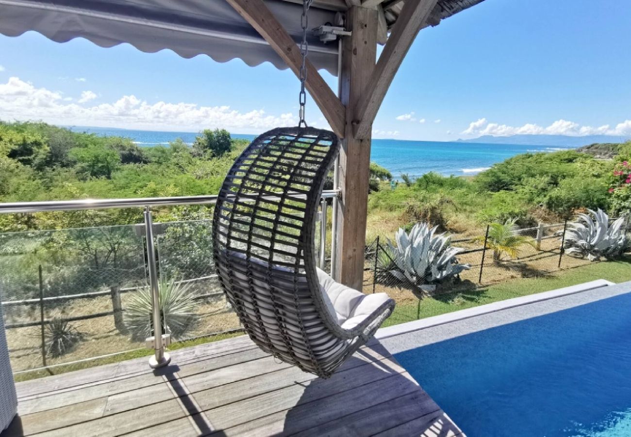 Villa à Sainte-Anne - Villa Sainte Anne Ref G220 - 5 ch vue mer piscine