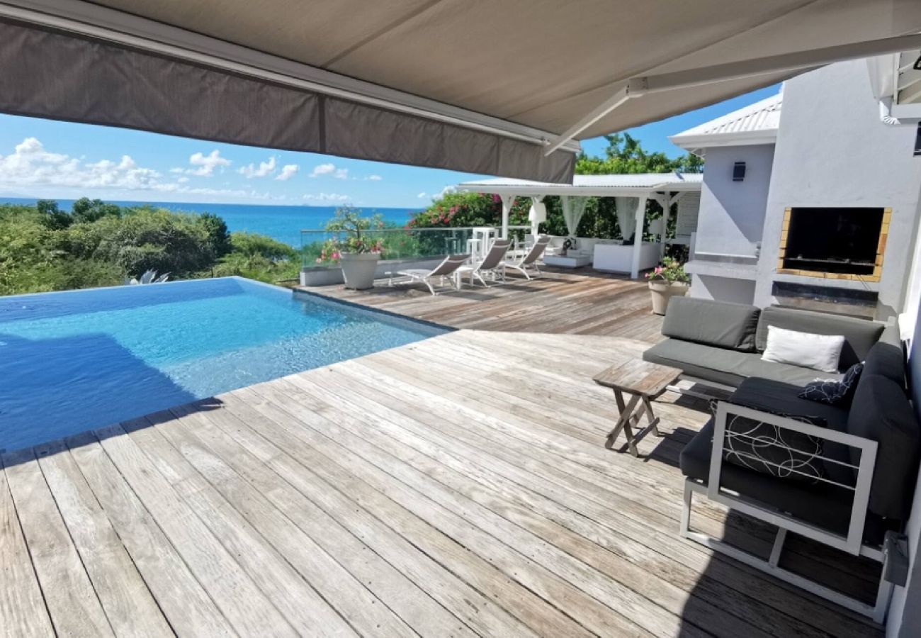 Villa à Sainte-Anne - Villa Sainte Anne Ref G220 - 5 ch vue mer piscine