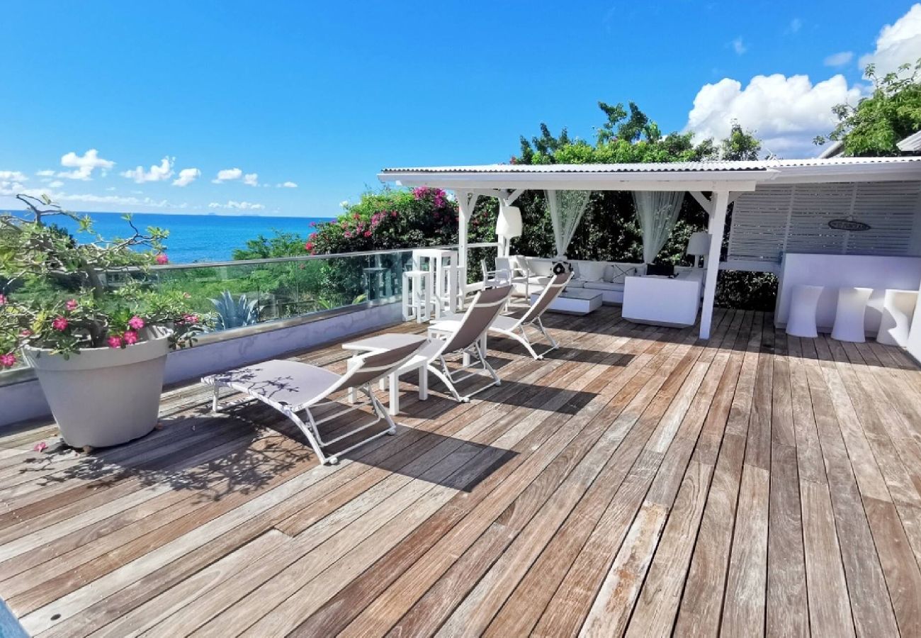 Villa à Sainte-Anne - Villa Sainte Anne Ref G220 - 5 ch vue mer piscine