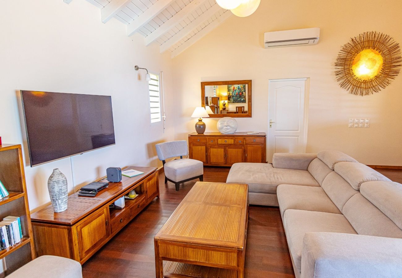 Villa à Deshaies - Villa à Deshaies G166A vue mer 3ch piscine