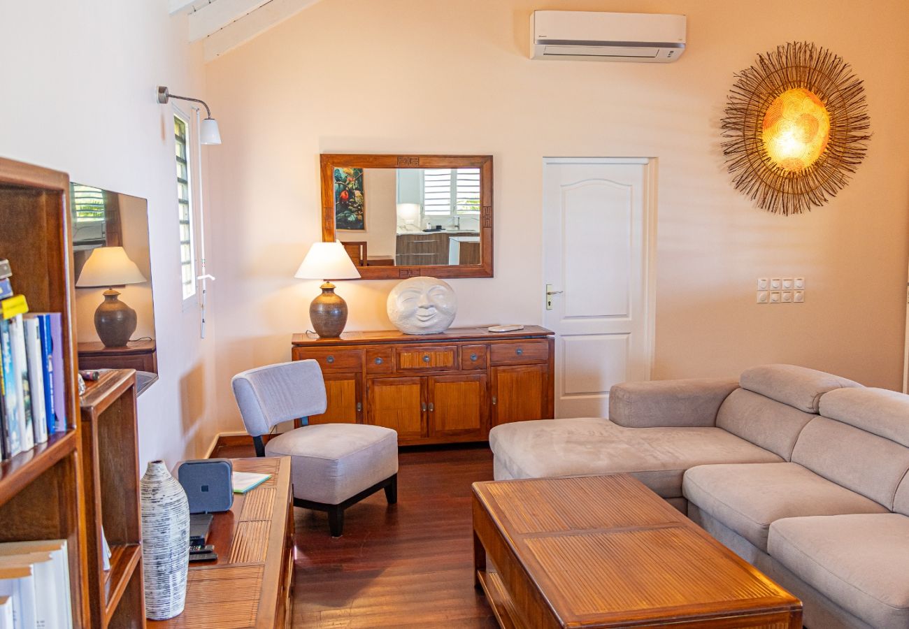 Villa à Deshaies - Villa à Deshaies G166A vue mer 3ch piscine