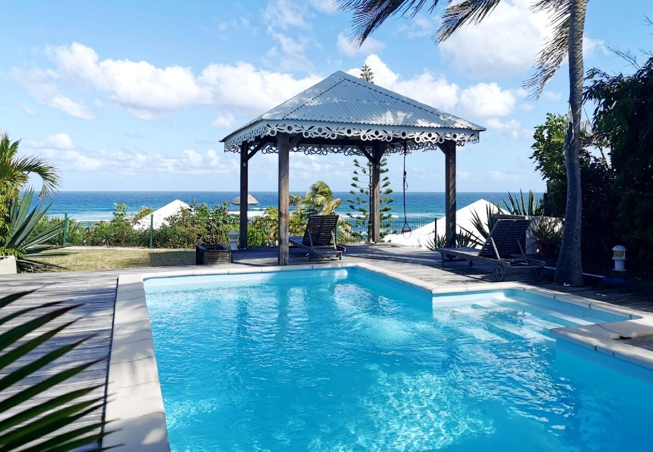 Villa à Saint-François - Villa Saint François Ref G044 2ch vue mer piscine