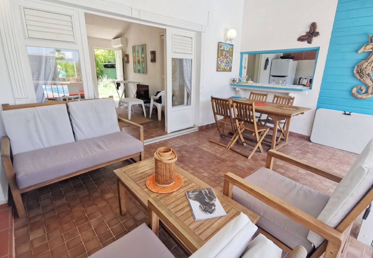 Villa à Saint-François - Villa à Saint François G014 - 2 chambres piscine