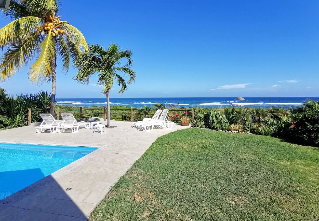 Villa à Saint-François - Villa à Saint-François G132A 3 ch piscine vue mer