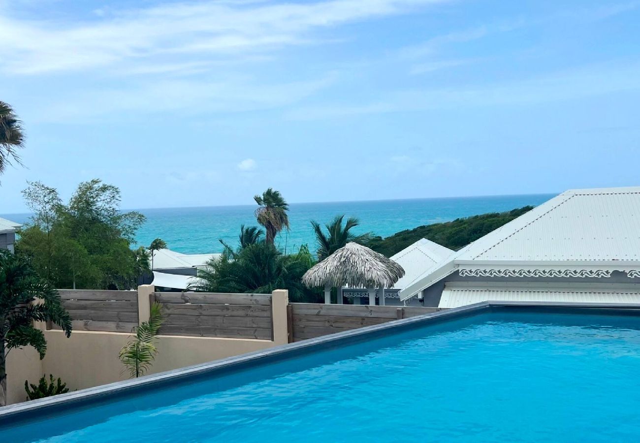 Villa à Sainte-Anne - Villa à Ste Anne G170 - 4 chambres piscine vue mer