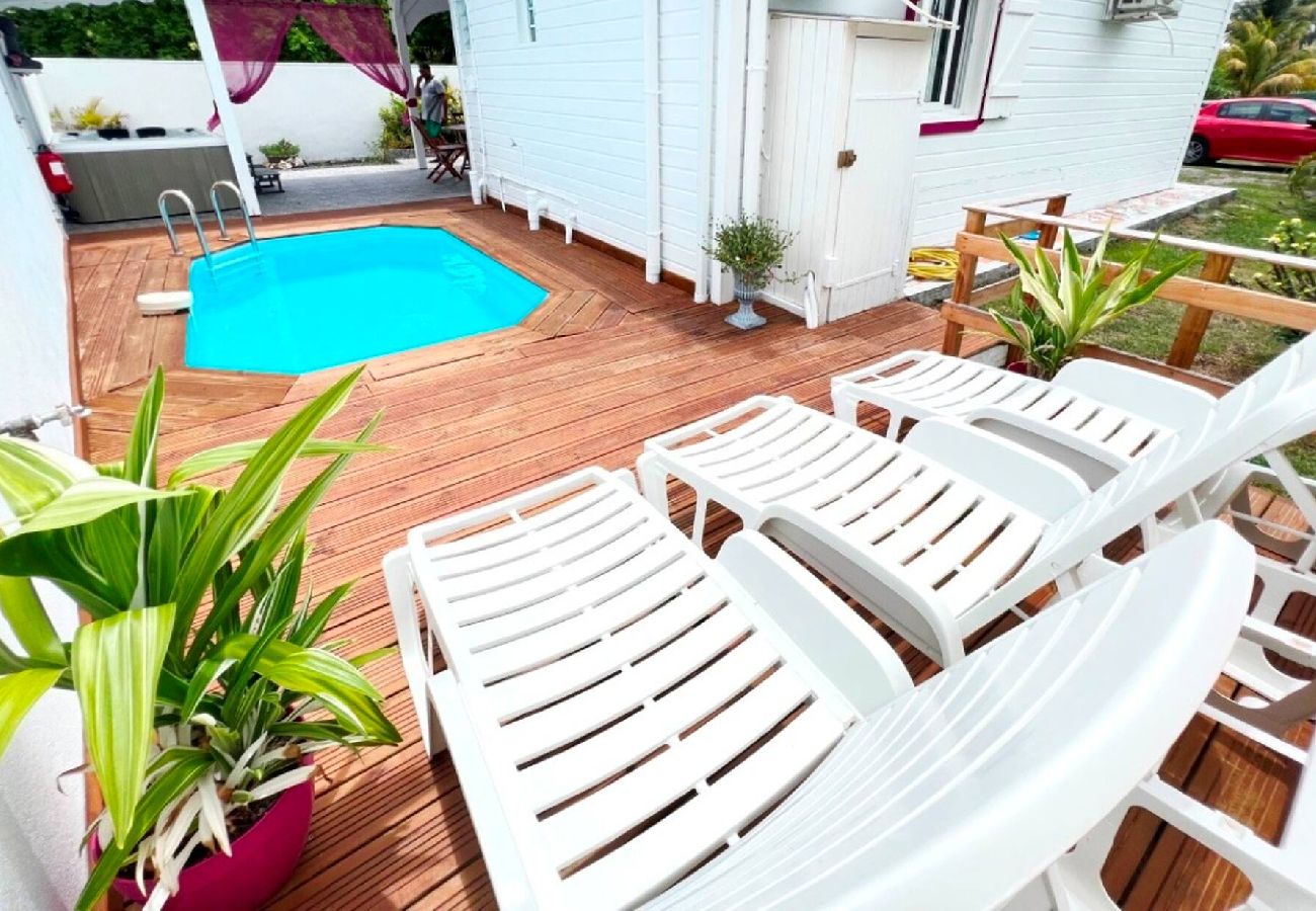 Villa à Saint-François - Villa Saint François G009 2 chambres piscine spa