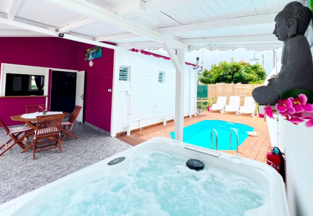 Villa à Saint-François - Villa Saint François G009 2 chambres piscine spa