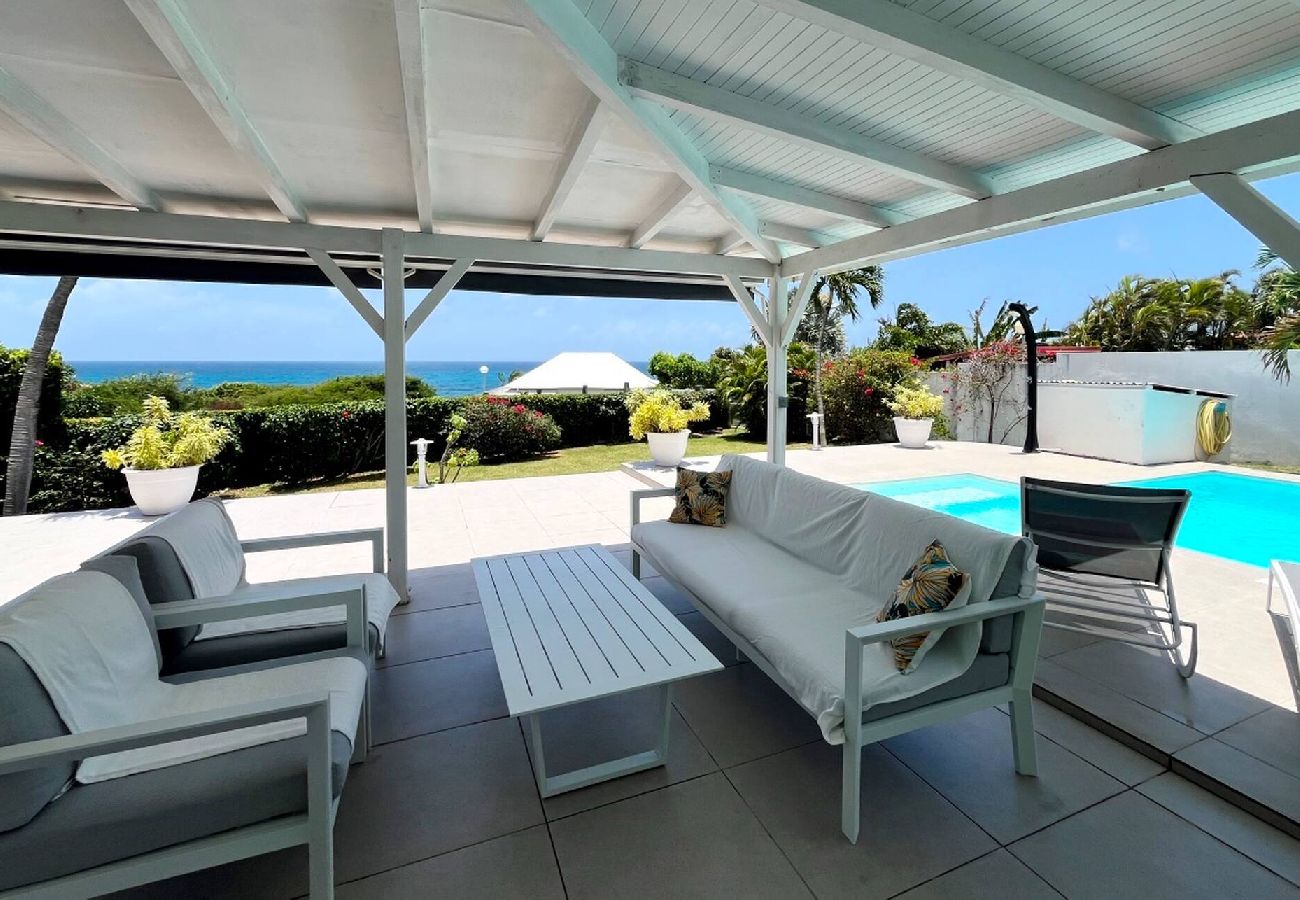 Villa à Saint-François - Villa à St François G160 - 3 ch piscine vue mer