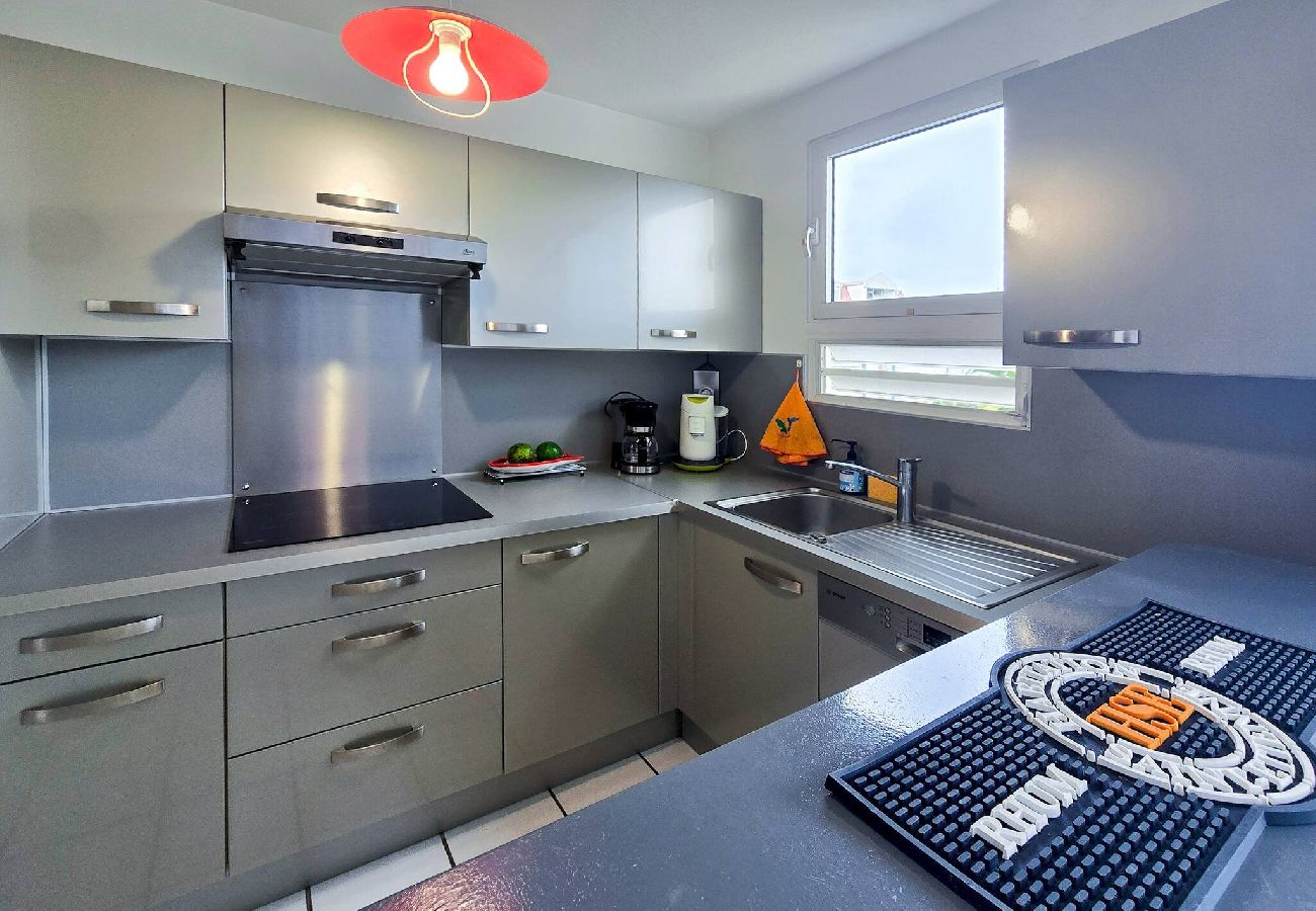 Appartement à Les Trois-Ilets - Appartement Trois Ilets Autentik hm302 2ch vue mer