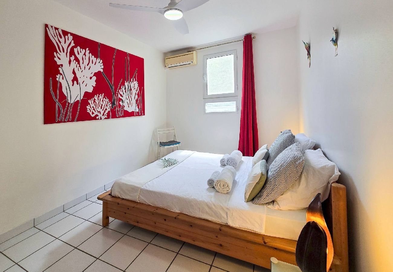 Appartement à Les Trois-Ilets - Appartement Trois Ilets Autentik hm302 2ch vue mer