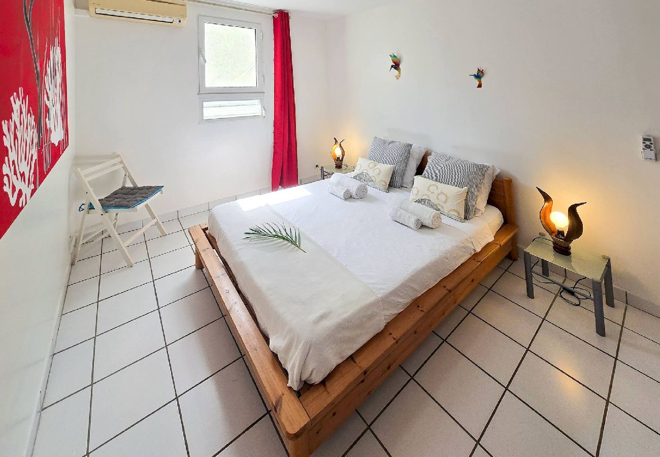 Appartement à Les Trois-Ilets - Appartement Trois Ilets Autentik hm302 2ch vue mer