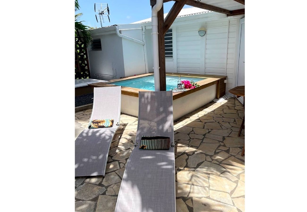 Villa à Saint-François - Bungalow à Saint François G007 - 1 chambre piscine