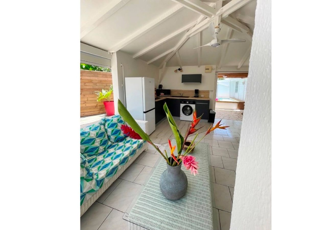 Villa à Saint-François - Bungalow à Saint François G007 - 1 chambre piscine