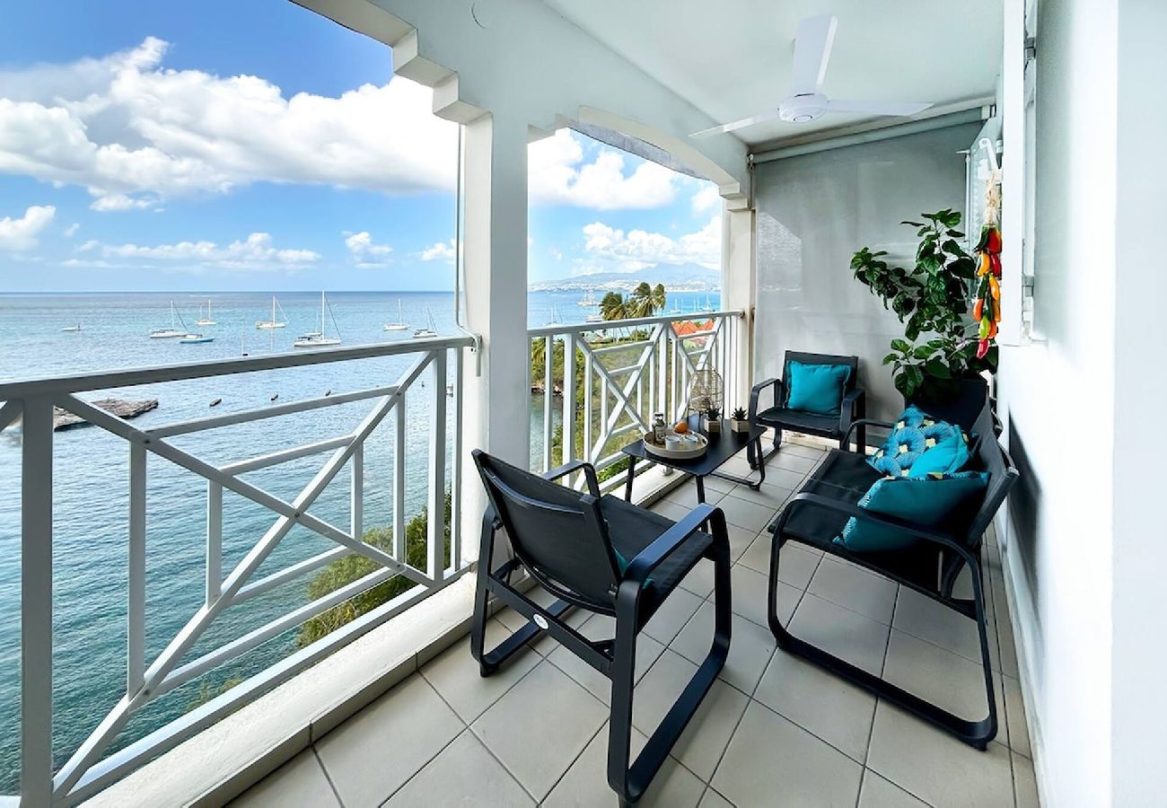 Appartement à Les Trois-Ilets - 543091 - T3 Bleu Lagoon, vue mer, plage