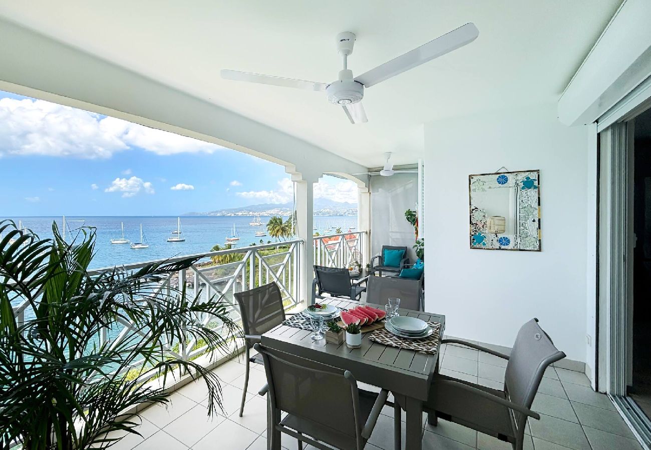 Appartement à Les Trois-Ilets - 543091 - T3 Bleu Lagoon, vue mer, plage