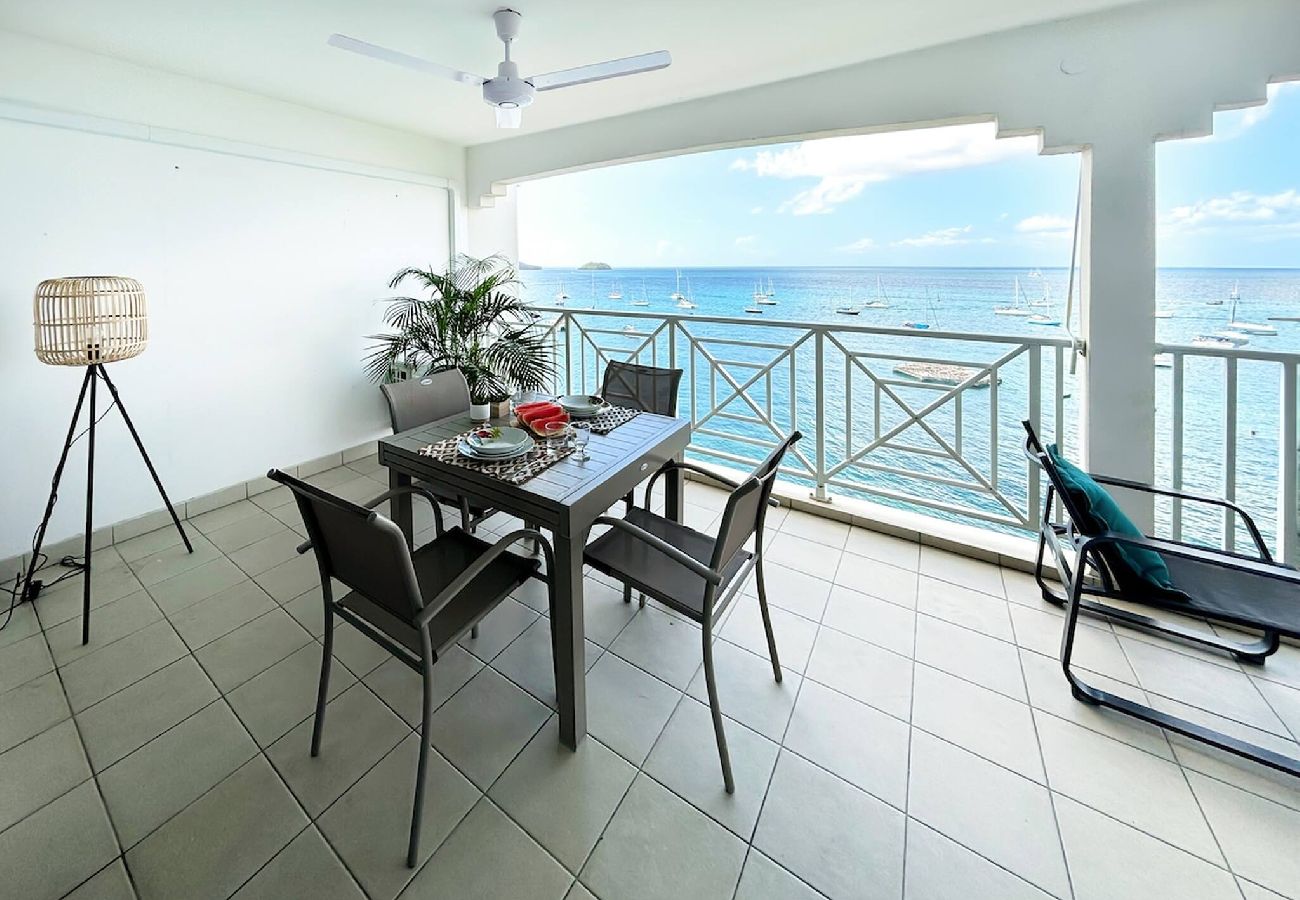Appartement à Les Trois-Ilets - 543091 - T3 Bleu Lagoon, vue mer, plage