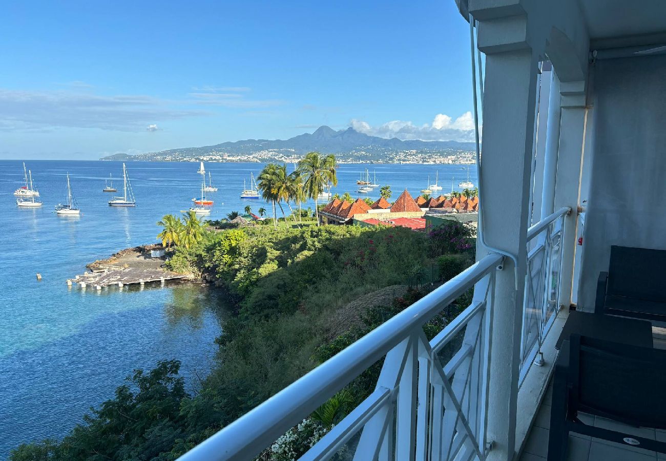 Appartement à Les Trois-Ilets - 543091 - T3 Bleu Lagoon, vue mer, plage