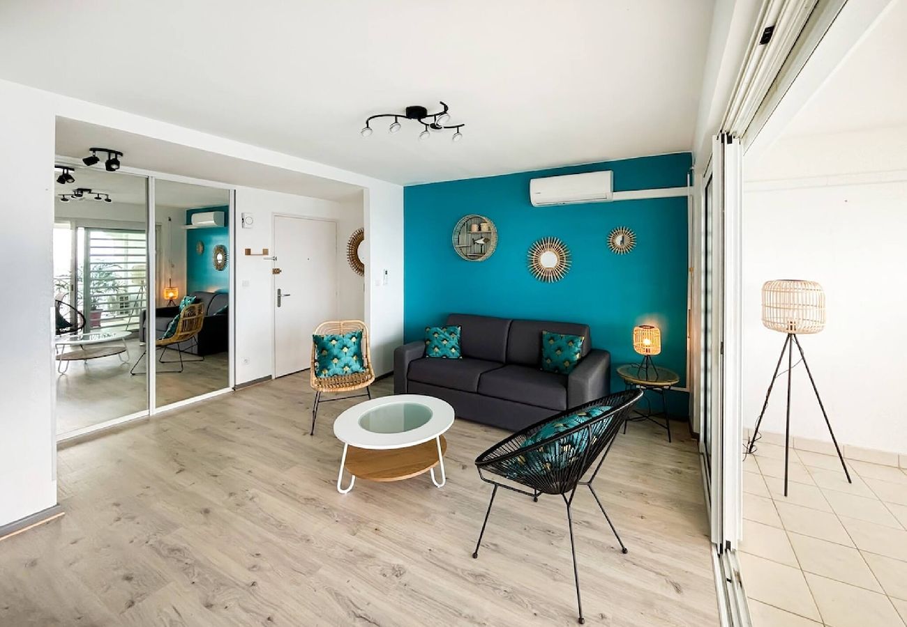 Appartement à Les Trois-Ilets - 543091 - T3 Bleu Lagoon, vue mer, plage