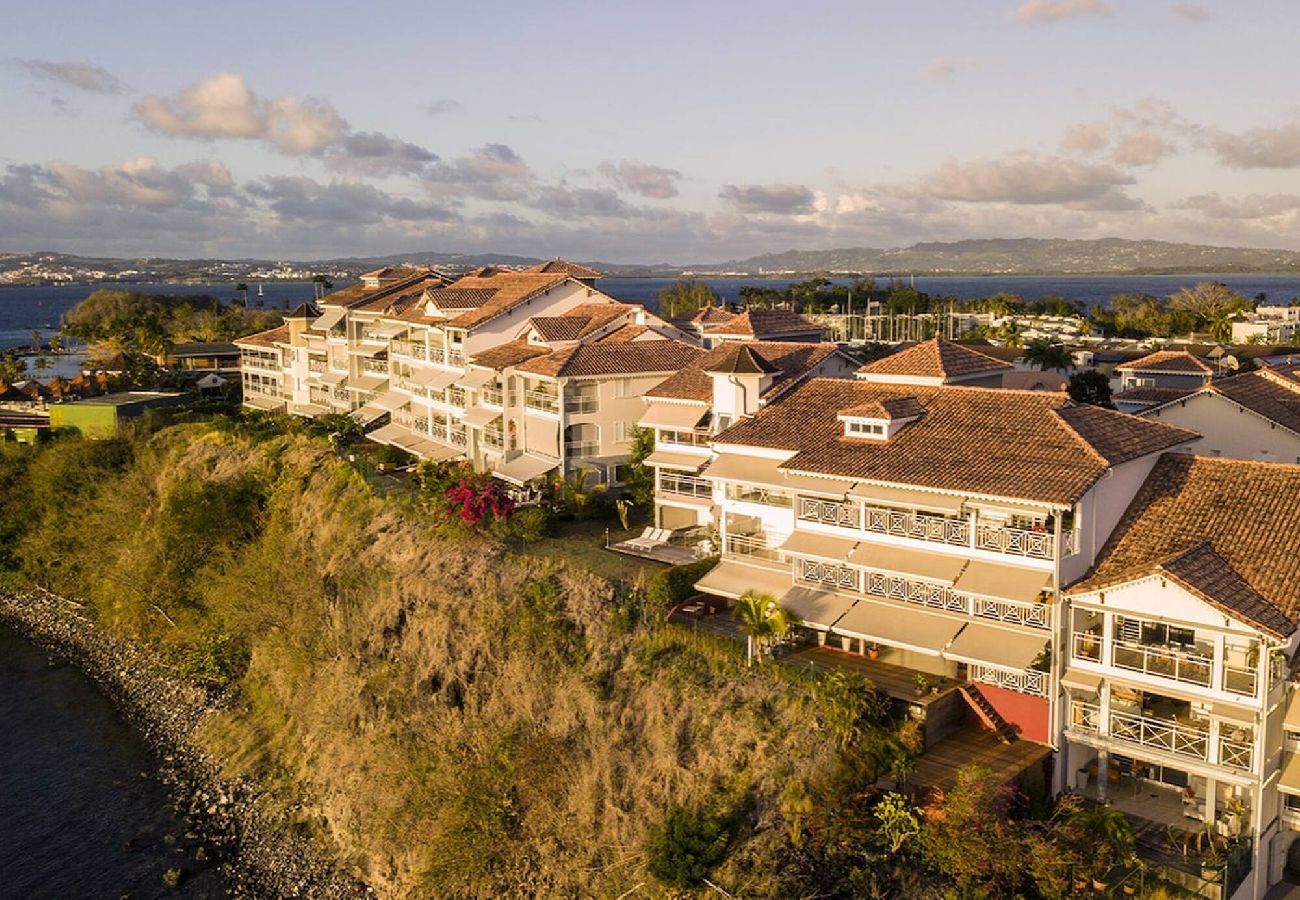 Appartement à Les Trois-Ilets - 543091 - T3 Bleu Lagoon, vue mer, plage