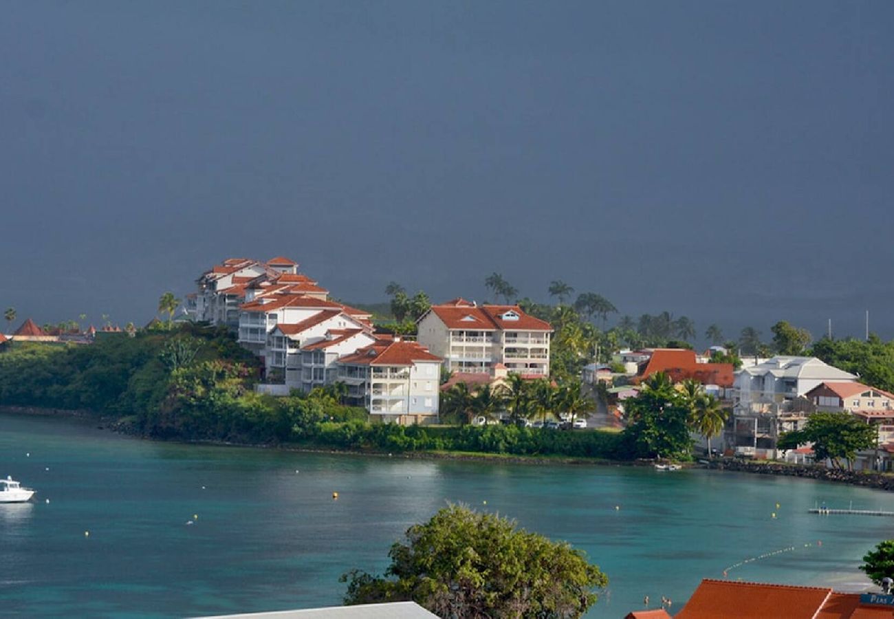 Appartement à Les Trois-Ilets - 543091 - T3 Bleu Lagoon, vue mer, plage