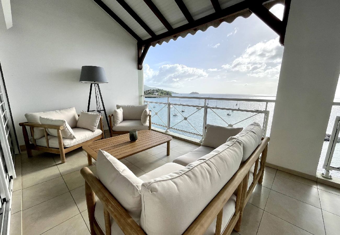 Appartement à Les Trois-Ilets - T5 Le Grand Bleu, vue mer,  plage a 100 mètres