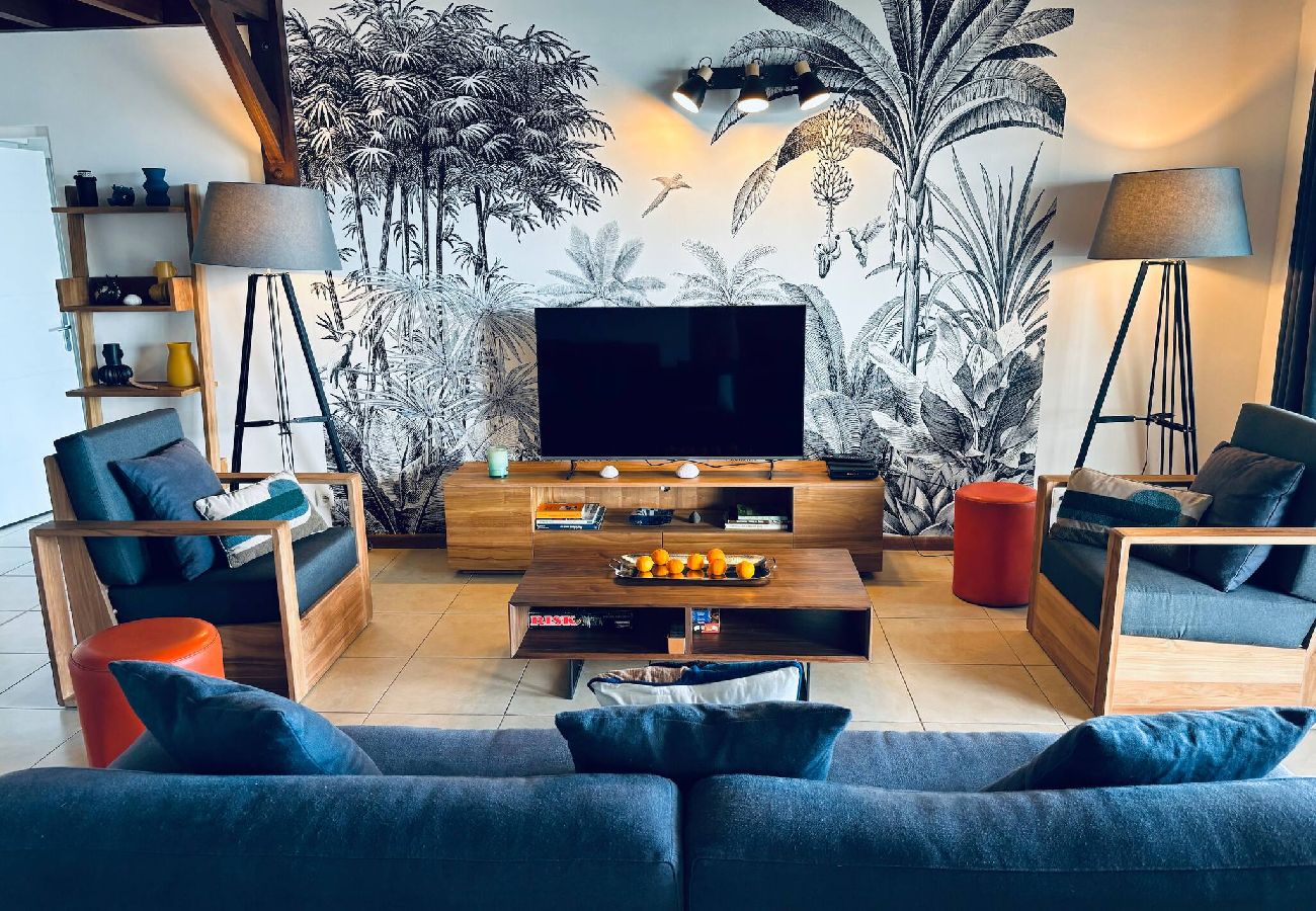 Appartement à Les Trois-Ilets - T5 Le Grand Bleu, vue mer,  plage a 100 mètres