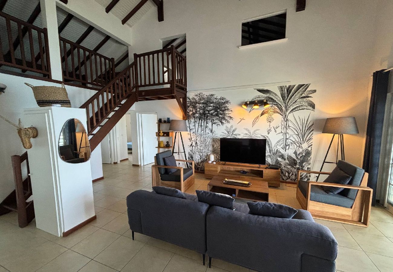 Appartement à Les Trois-Ilets - T5 Le Grand Bleu, vue mer,  plage a 100 mètres