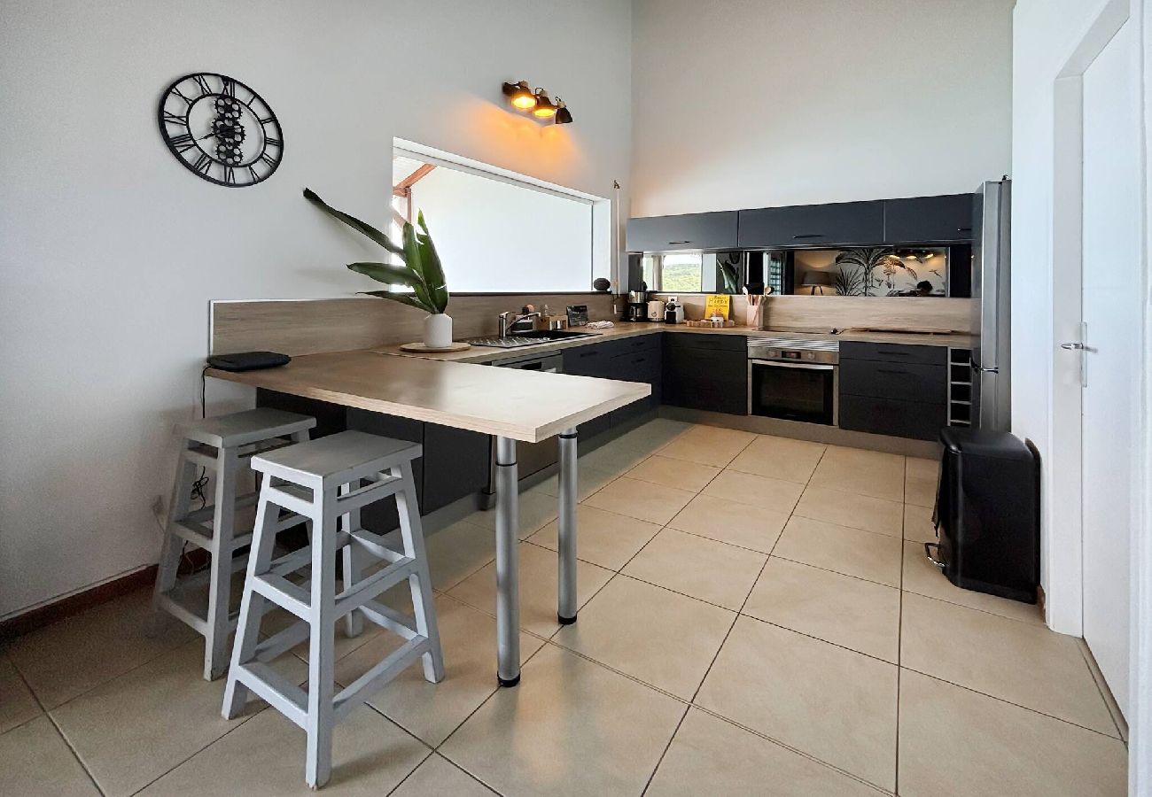 Appartement à Les Trois-Ilets - T5 Le Grand Bleu, vue mer,  plage a 100 mètres