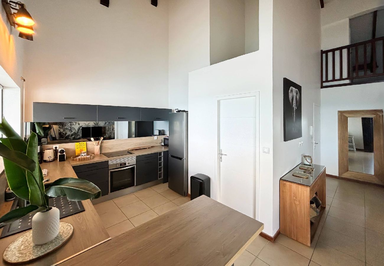Appartement à Les Trois-Ilets - T5 Le Grand Bleu, vue mer,  plage a 100 mètres
