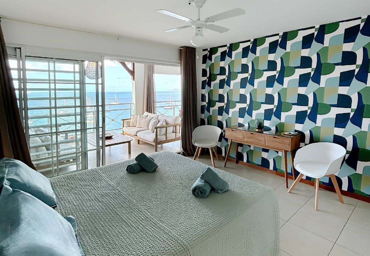 Appartement à Les Trois-Ilets - T5 Le Grand Bleu, vue mer,  plage a 100 mètres