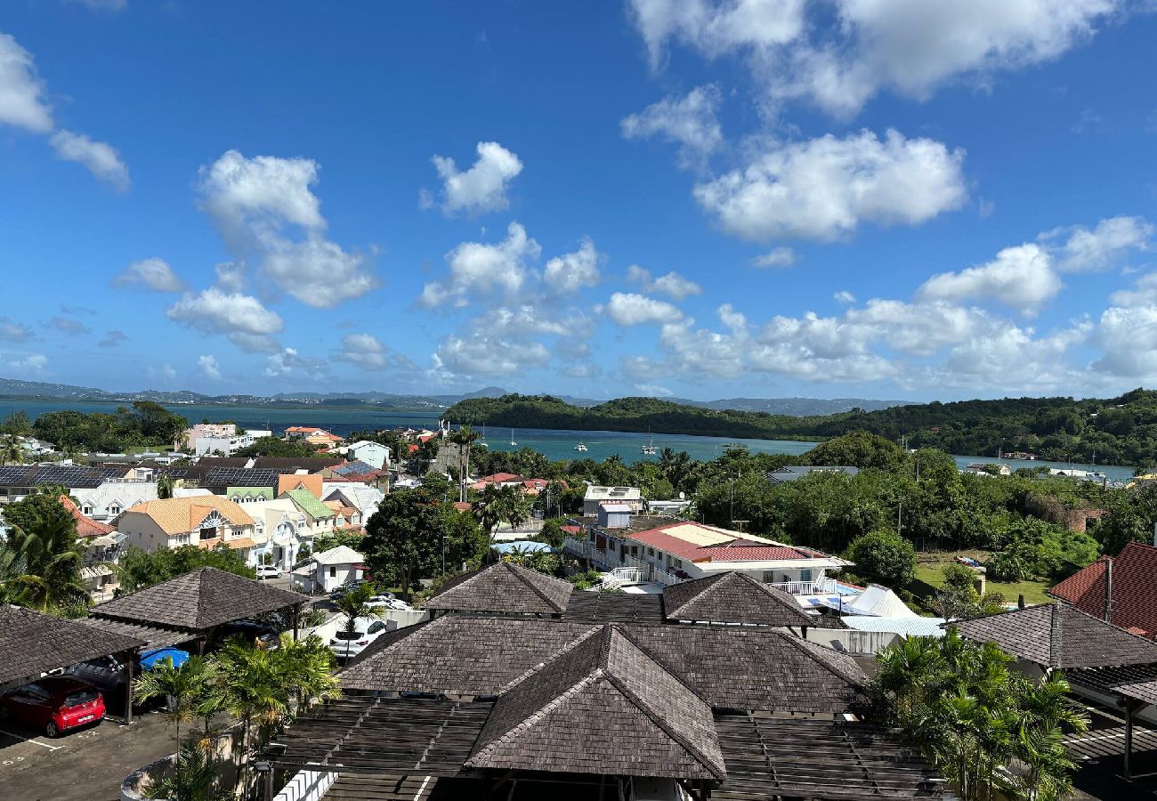 Appartement à Les Trois-Ilets - T5 Le Grand Bleu, vue mer,  plage a 100 mètres