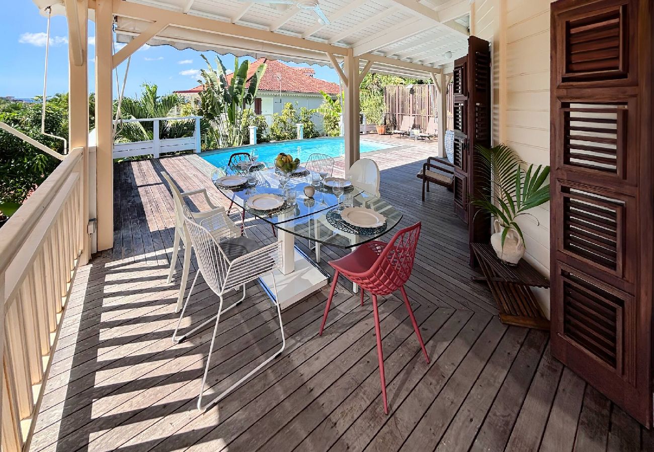Maison à Les Trois-Ilets - Authentique maison créole Youka, 500m de la plage