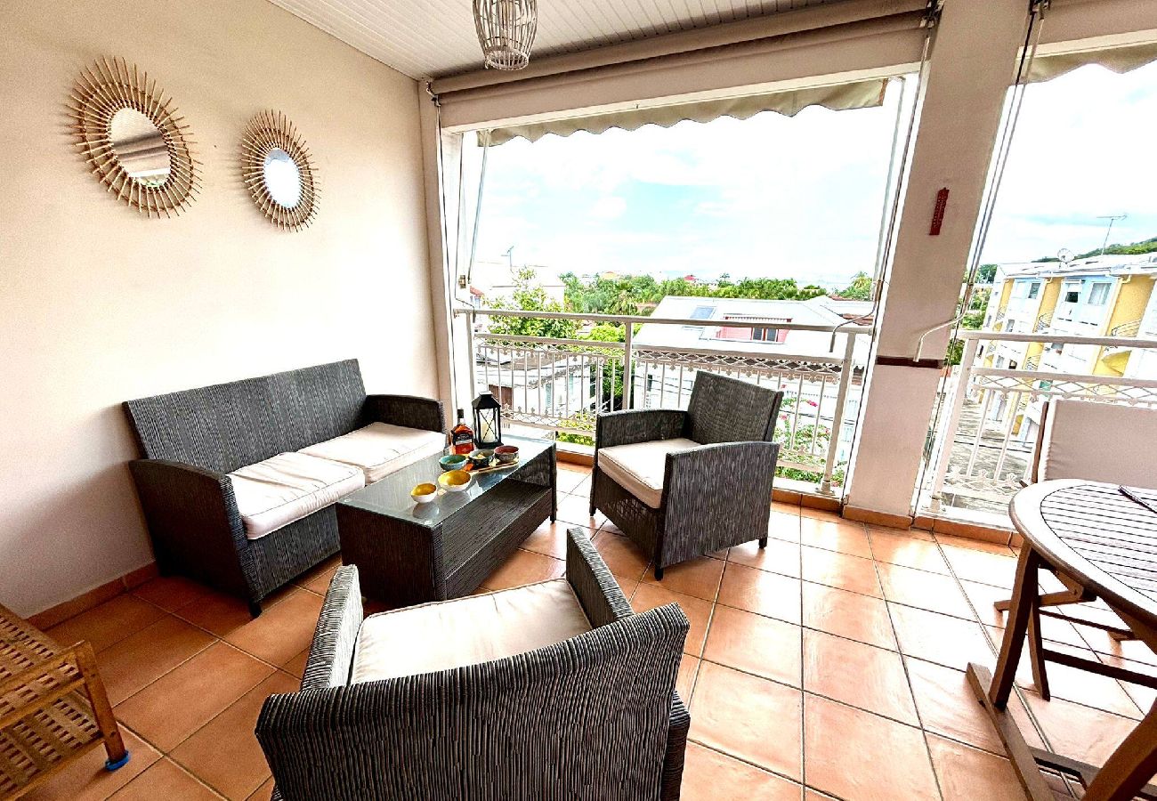 Appartement à Les Trois-Ilets - Beau T2 Tropicana, plage a 50m