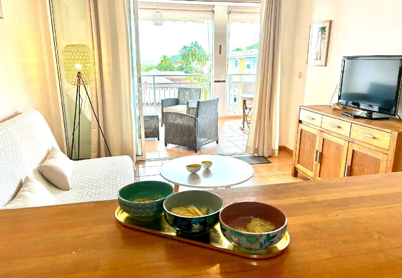 Appartement à Les Trois-Ilets - Beau T2 Tropicana, plage a 50m