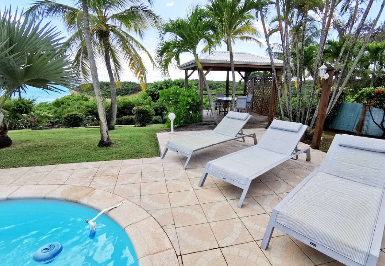 Villa à Sainte-Anne - Villa Sainte anne G169A 5ch vue mer piscine