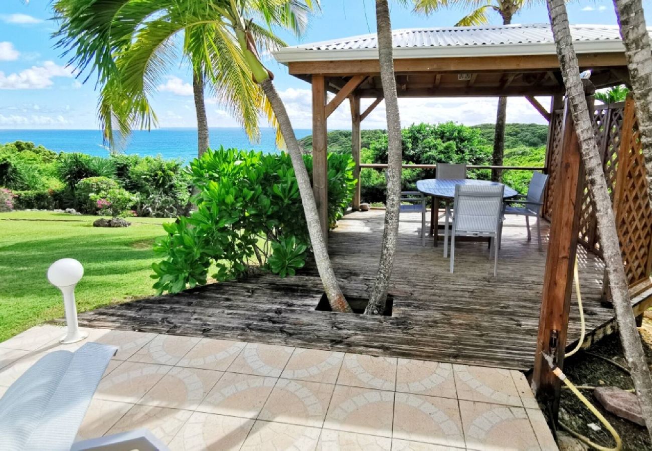 Villa à Sainte-Anne - Villa Sainte anne G169A 5ch vue mer piscine
