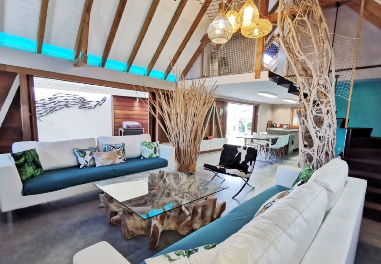 Villa à Saint-François - Villa à Saint François G212 - 4 ch piscine plage