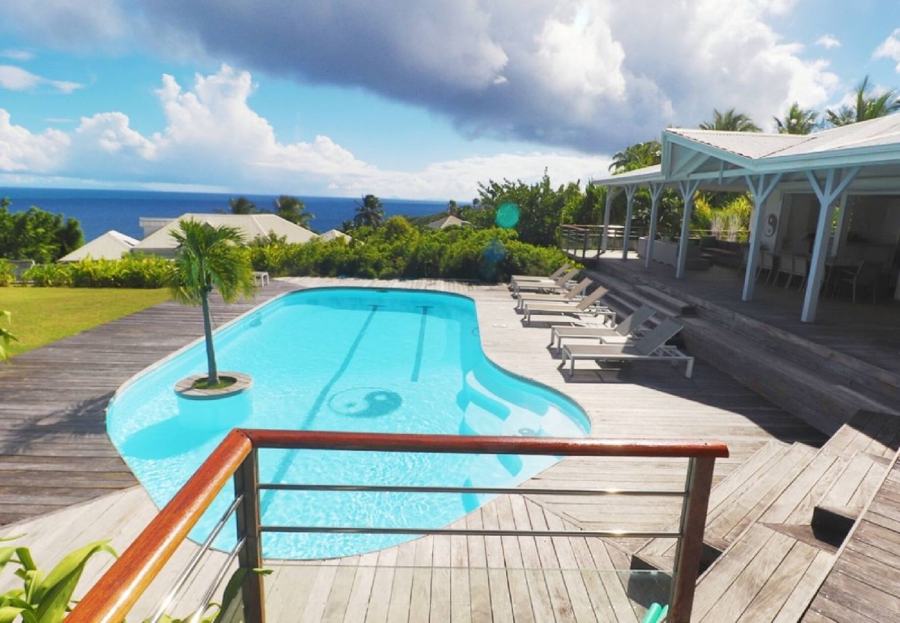 Villa à Sainte-Anne - Villa à Sainte Anne G194 - 4 ch piscine vue mer