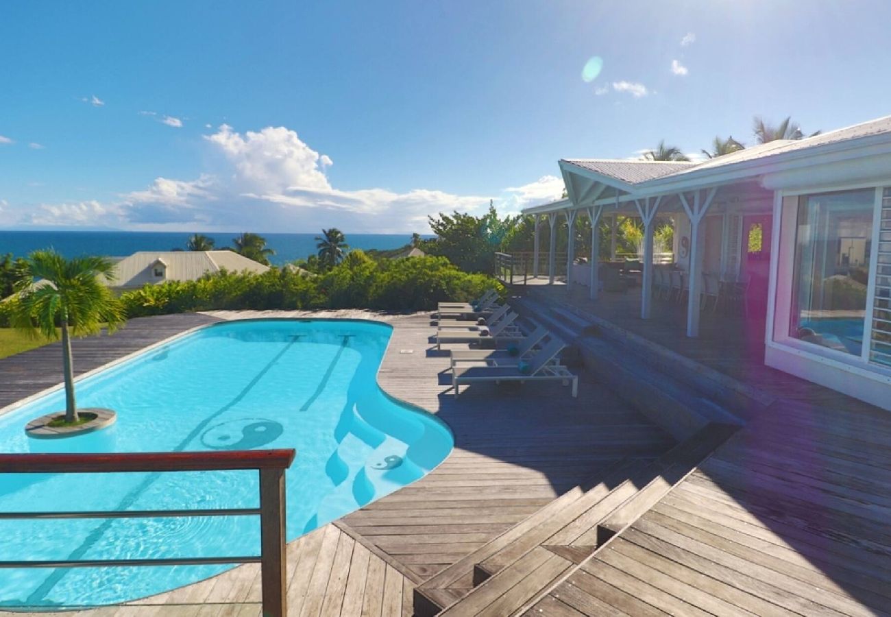 Villa à Sainte-Anne - Villa à Sainte Anne G194 - 4 ch piscine vue mer