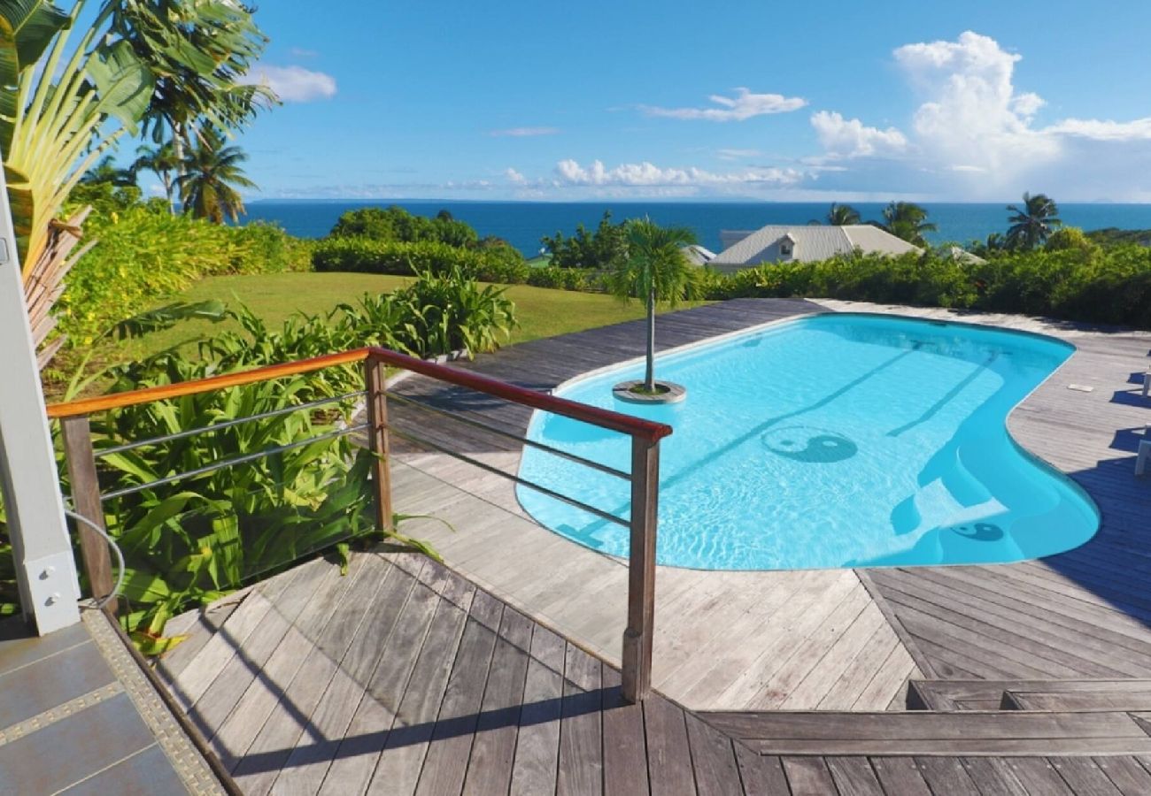 Villa à Sainte-Anne - Villa à Sainte Anne G194 - 4 ch piscine vue mer